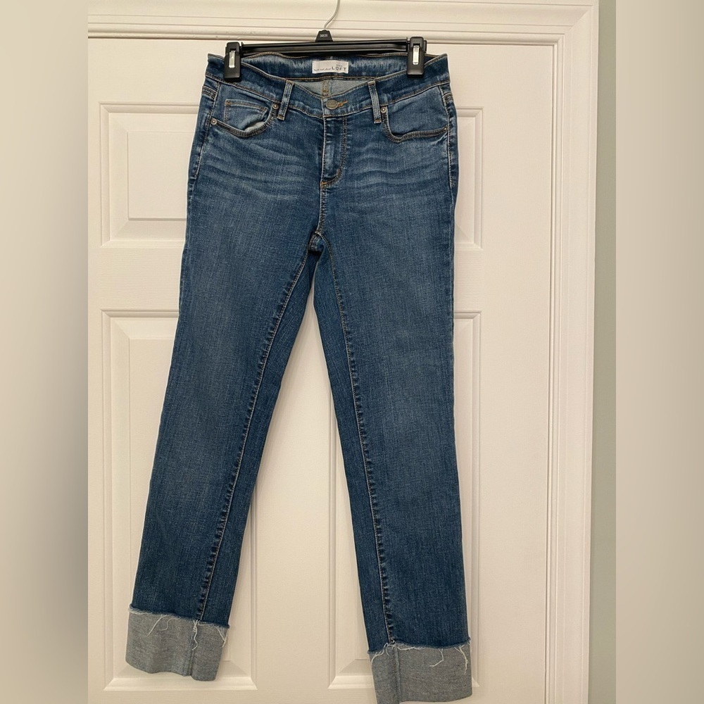 LOFT Women's Modern Straight Jeans